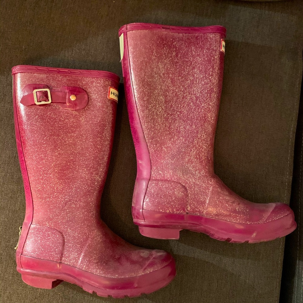 Little girls hunter boots ✨